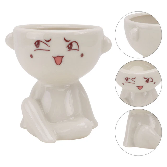 Vaso da fiori in marmo naturale intagliato a mano, ornamenti da giardino, decora