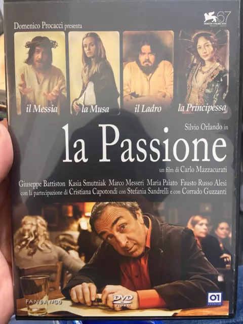 La Passione region 2 DVD (2010 Italian comedy drama movie) ** IN ITALIAN ONLY **