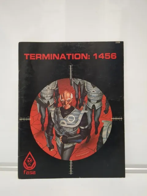 FASA Star Trek RPG Termination: 1456 Adventure Module #2206 Role Playing Game