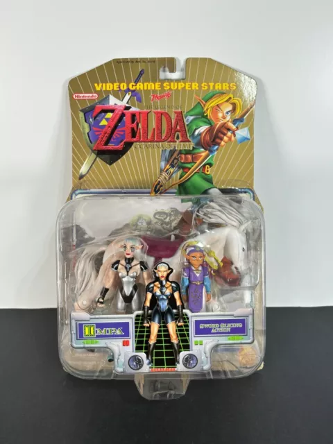 NIB - Legend of Zelda Ocarina of Time Link and Epona N64 Era Video Game  (RARE)