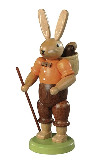 Statua Pasqua Uomo Coniglietto Colorato Lassiert Altezza 11cm Nuovo Decorazione