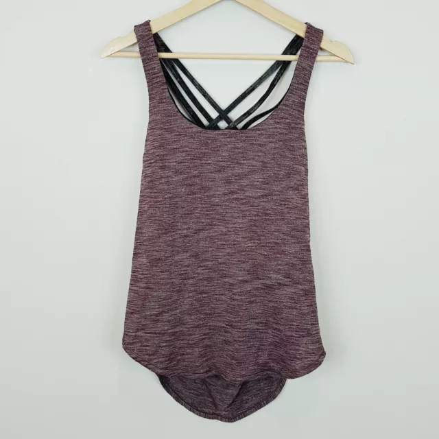 LULULEMON Womens Size 12 or US 8 Free To Be 2 in 1 Serene Tank Top