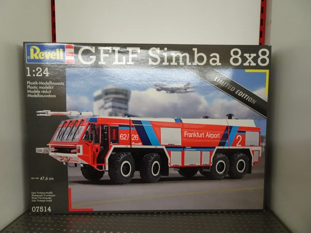 REVELL 07514 - GFLF Simba 8x8 - Feuerwehr- Limited Edition - 1: 24 ...