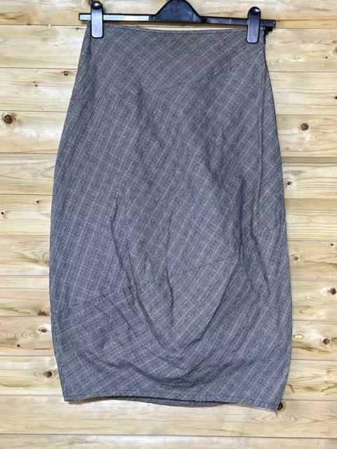 Elemente Clemente Balloon Skirt 10 Grey Arty Laganlook Design Long Midi