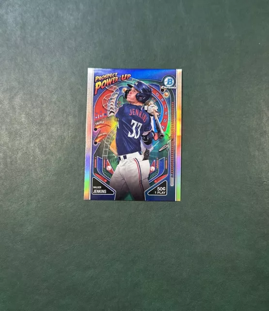 2024 BOWMAN CHROME Prospect « Power Up » Walker Jenkins Minnesota