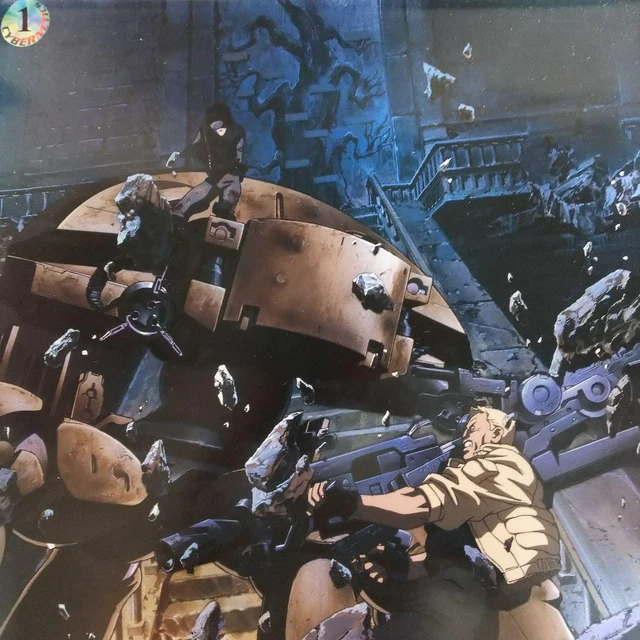 Ghost in the shell B2 Poster 10pcs Complate set 1997 Limited Rare From Japan