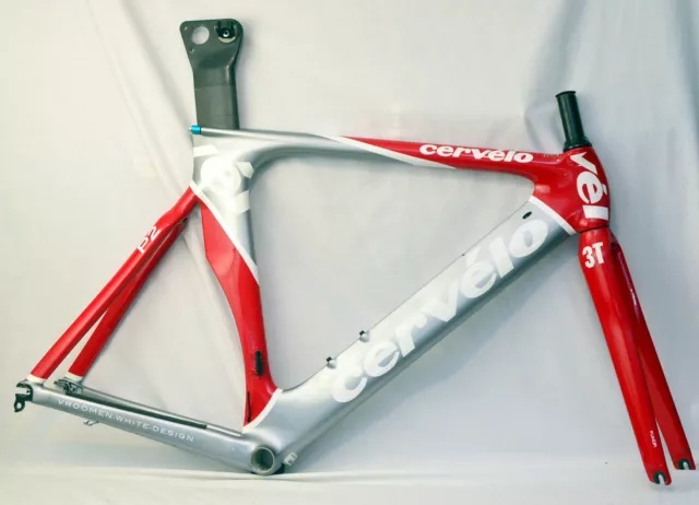 2009 CERVELO P2C Road Time Trial Bike 54cm Carbon TT Triathlon