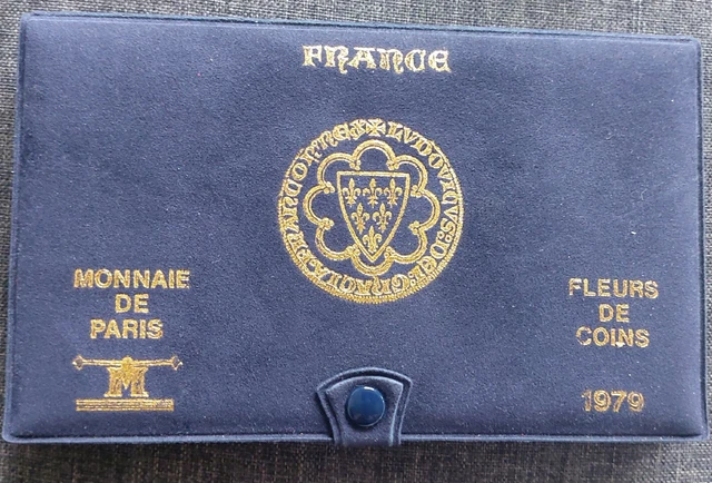Coffret Monnaie De Paris 1979, Fleur De Coins. Lot 56G