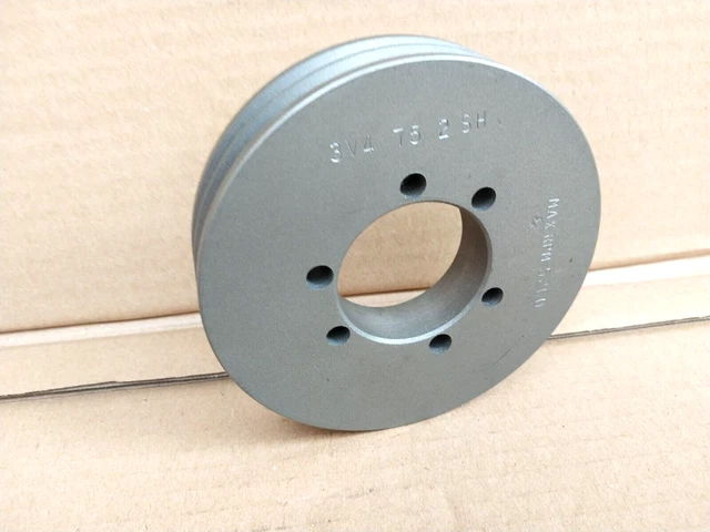 Sheave Pulley Double Groove V Belt 3V4752 Sh Max Rpm 5200