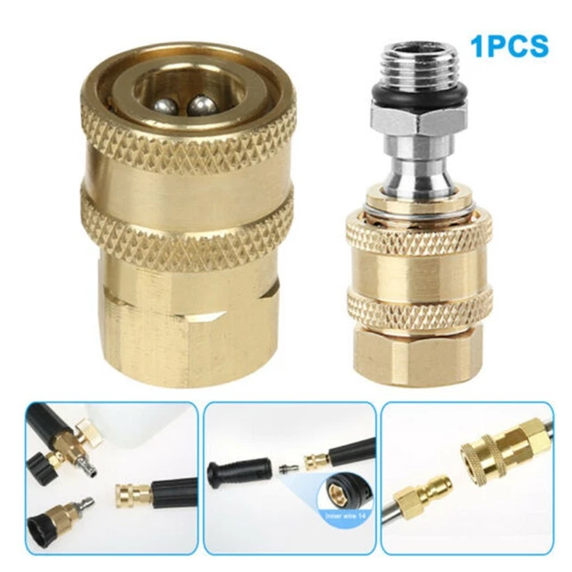 LUTIFIX Connecteur Rapide Aluminium R1234YF Vers R134A - Adaptateur Climatisation Voiture Haute Qualité