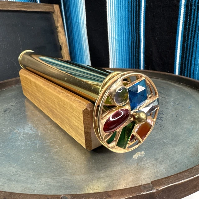 SHERYL KOCH HANDHELD Kaleidoscope With 4 Wheels $130.00 - PicClick