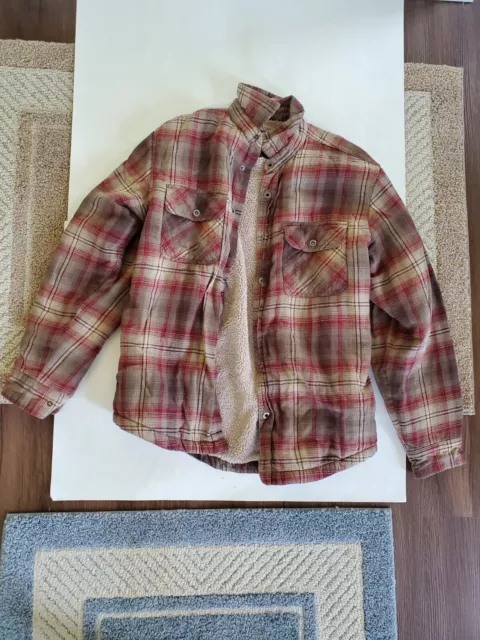 Grizzly mountain men's online thermal lined flannel