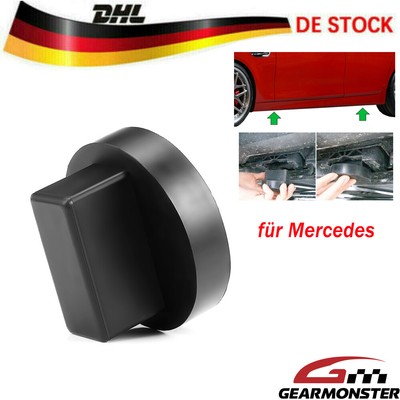 Jack Pad Adapter Für Tesla Model S/X/3 – 4-teilig, Aluminium, Mit Schutzring – Für Schonendes Anheben Mit Wagenheber