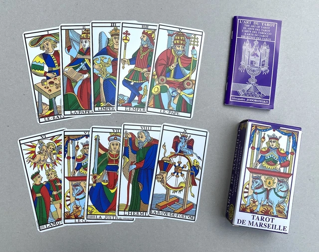 ANCIEN TAROT DE Marseille de Camoin et Alexandro Jodorowsky (Jodo ...
