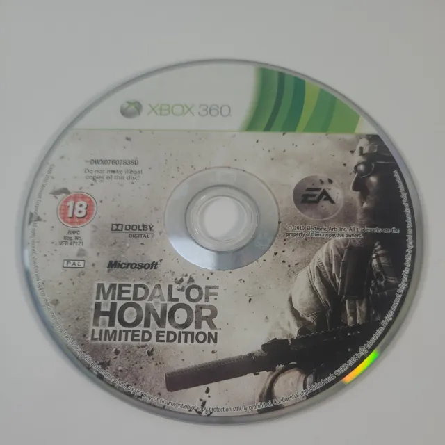*Disc Only* Medal of Honor Limited Edition Xbox 360 Action Video Game PAL