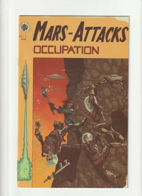 Mars Attacks: Occupation #1 RI 1:10 Incentive Variant Cover 2016 IDW NM