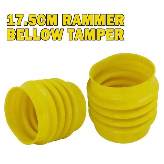 1Pcs Jumping Jack Bellows Boot 18.5cm Dia. For Wacker Rammer Compactor Tamper