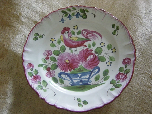 Saint Clément (FRA) - Ancienne assiette céramique Saint Clément, Keller