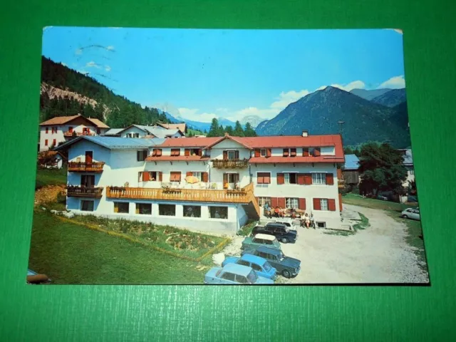 Cartolina Vigo di Fassa - Pensione Vigo 1974.