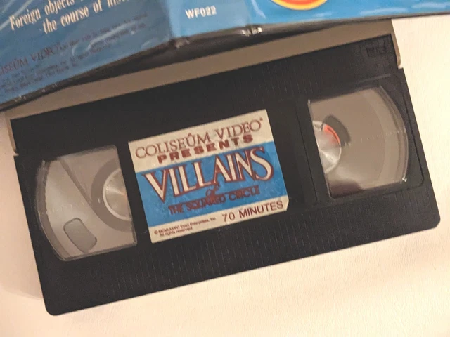 Wwf Colisée Vidéo WF022 Méchants De The Carré Cercle VHS Wwe Wcw Lutte 2
