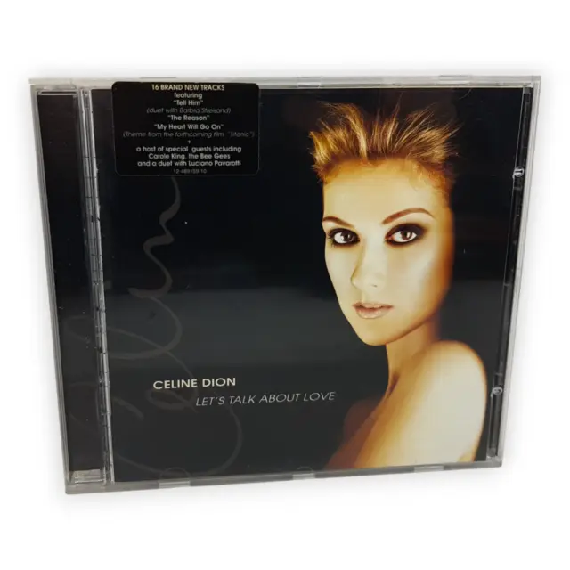 Lets Talk About Love Celine Dion CD Album 1997 Sony Musik The Reason Immortality