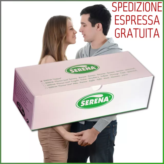 144 Profilattici Serena Classici Preservativi normali scatola sigillata REGOLARI