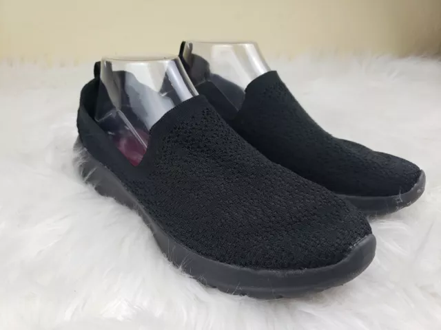 Womans Athletic Works Comfort-Fit Memory Foam Comfort Shoes Slip-On  Size: 9