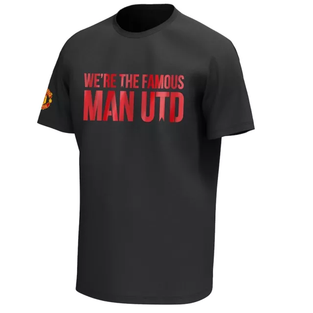 Official Manchester United Football T Shirt Mens S M L XL 2XL Top Man Utd