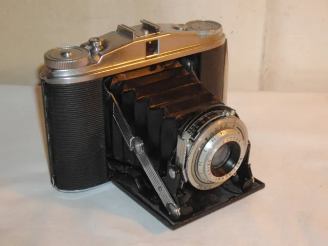 Agfa Isolette 2 Klappkamera mit Agnar 1:4.5 85mm PRONTO Objektiv