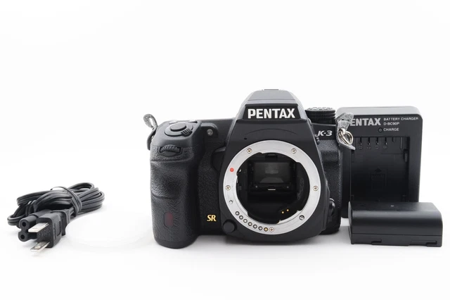 Pentax K-3 24.3MP Digital SLR DSLR Black Body Only [Exc+++++] From JAPAN #196431