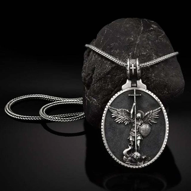 Collana Scudo Del Sacro Cuore Di Gesù - In Corde Jesu - Rosari Capitale - Foto 4