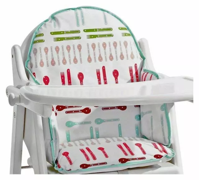 HIGHCHAIR INSERT PADDED Cushion Dinnertime East Coast Nursery