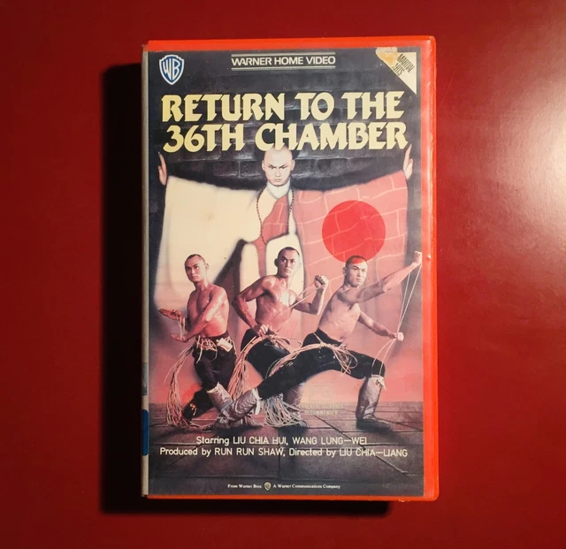*RETURN OF THE 36TH CHAMBER vhs cult 80s shaolin kung
