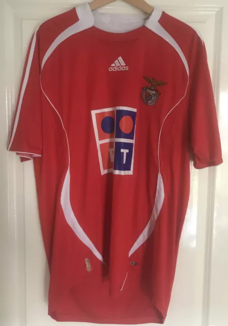 2006-2007 Benfica Home Shirt Adidas Adult 44”