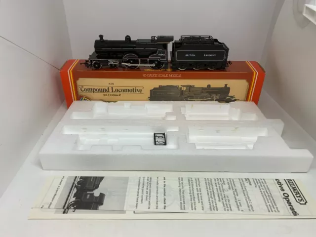 Hornby OO Gauge Railways R175 BR 4-4-0 Compound Class 4P Locomotive Boxed