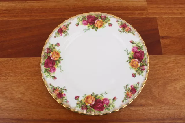 Vintage ROYAL ALBERT Old Country Roses Side Entree or Salad Plate 21cm