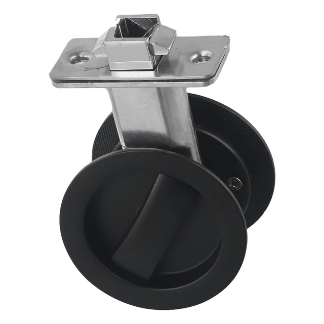 Ferrure De Porte Coulissante Emtek 2154US15 - Fonction Passage, Finition Satin Argent, Fermeture Douce