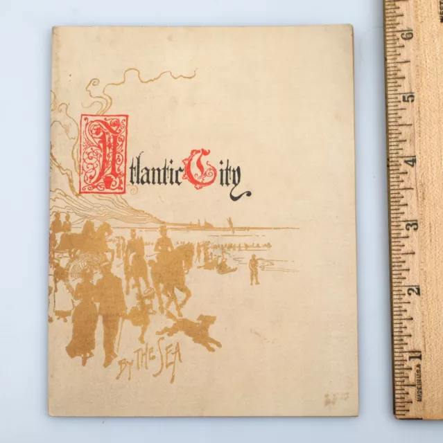Vintage 1888 Pennsylvania Railroad Atlantic City Timetable and Travel Guide