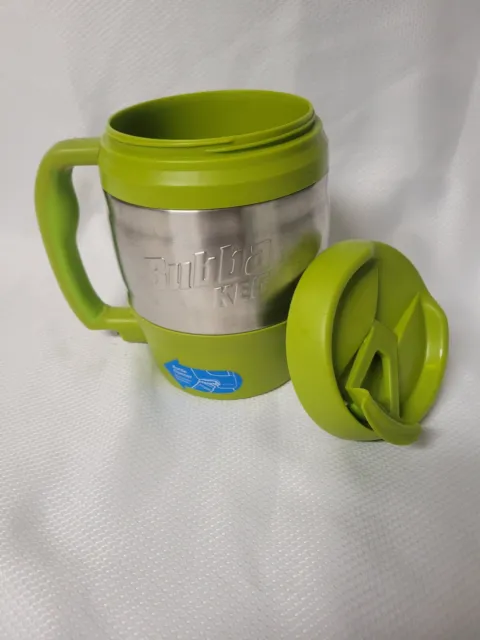 Bubba Keg  52 oz. Lime Green Thermal Mug Insulated Handled Drink Cup with Lid