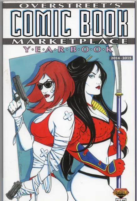 OVERSTREET Comic Book Marketplace Yearbook 2014-2015 Shi Shotgun Mary Cover NM