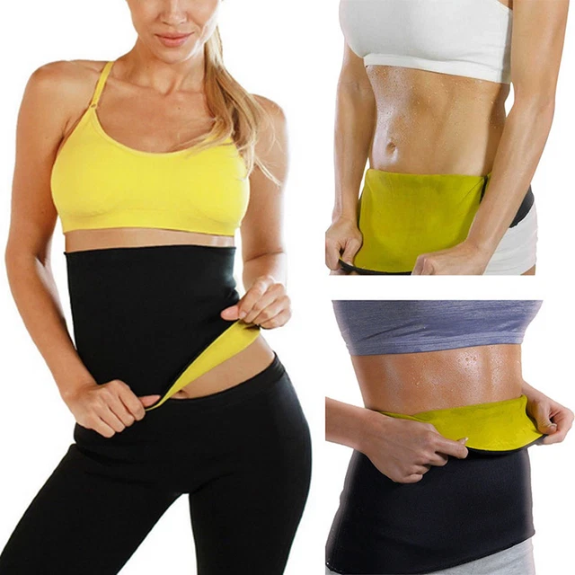 Neoprene Fat Cellulite Burner Slimming Exercise Waist Belt Body Wrap Sauna  UK