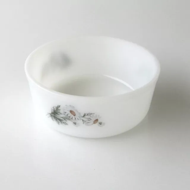 SALADIER OU GRAND plat rond ARCOPAL - Décor de fleurs marguerites Diamètre 21 cm EUR 10,00 - FR