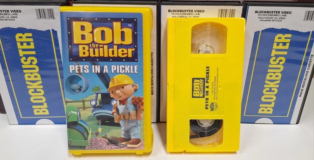 BOB THE BUILDER VHS Tape Pets In A Pickle Tested £8.87 - PicClick UK