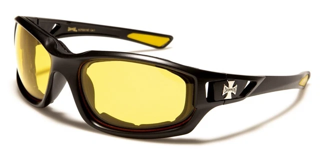 Lunettes Photochromiques Polarisé Bertoni Moto Et Sports Extrêmes Mod. 112 - Élastique Réglable