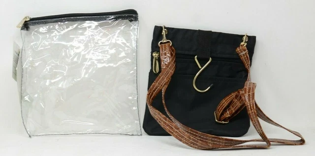 Samantha Brown Transparent Pouch and Crossbody Bag 2
