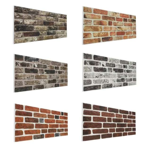 Natural Brick 3D Wall Panel Decorative Wall Ceiling Tiles Cladding Polystyrene