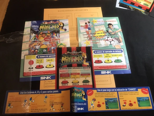 Arset Flyers Marquee – Neo Geo MVS – Super Sidekicks 2 – SNK – Arcade NeoGeo