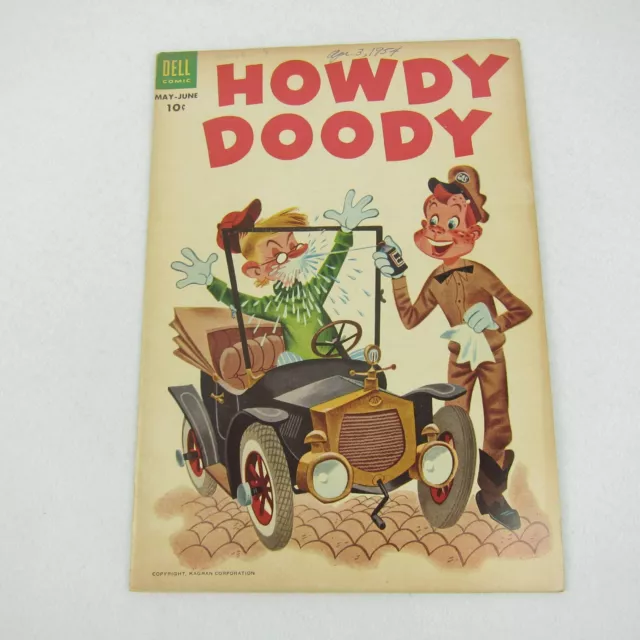 Vintage 1954 Howdy Doody Comic Book #28 May - June Dell Golden Age RARE