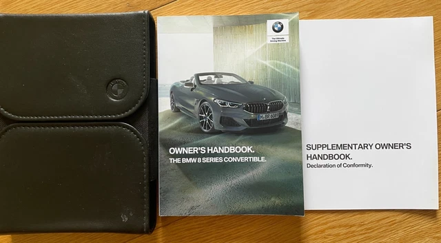 Portafoglio Manuale Proprietari Convertibile Bmw Serie 8 G14 2018-2021