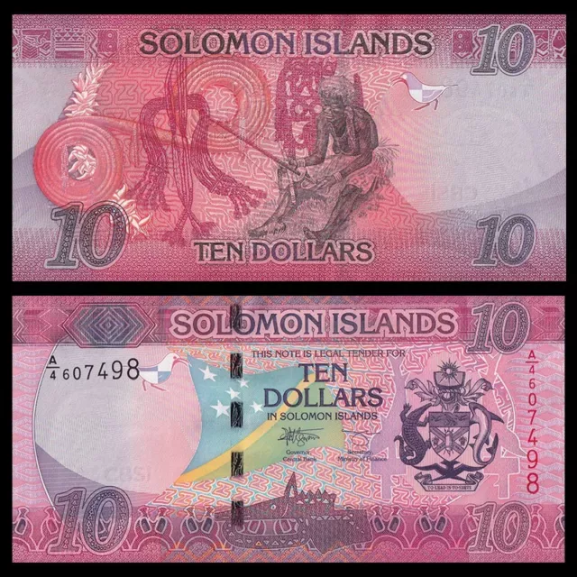 Solomon Islands 10 Dollars, ND(2017), P-33, UNC